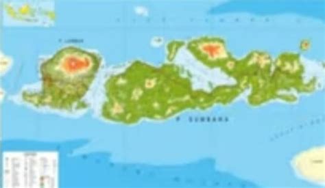 Luas Pulau Bali Dan Nusa Tenggara Berdasarkan Peta