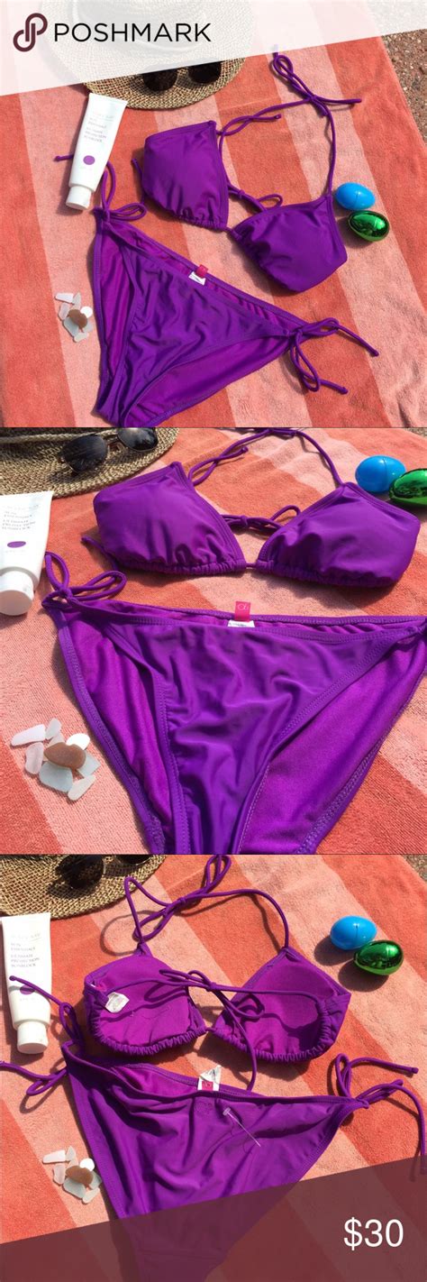 Final Markdown Bn Purple Op 👙bathing Suit Bikini Bikinis Bathing Suit Bikini Bathing Suits