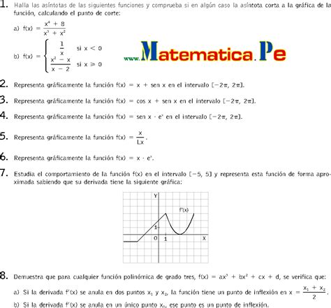 Estudio Y RepresentaciÓn De Funciones Ejercicios Resueltos Matematicas