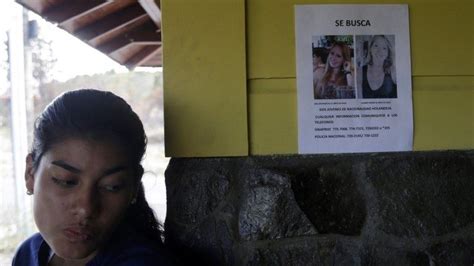 Panama Police Say Remains May Be Missing Dutch Women Bbc News