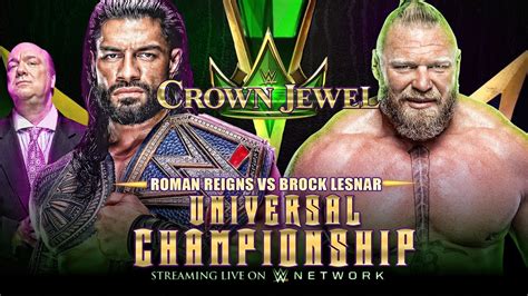 Wwe Crown Jewel 2021 Early Match Card Predictions Youtube