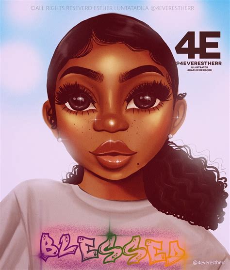 Missteidrabby2 Black Love Art Black Girl Cartoon Girls Cartoon Art