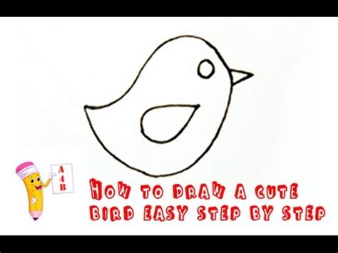 Please let us know you stopped by. How to draw a cute bird easy step by step ( part 1 ) - YouTube