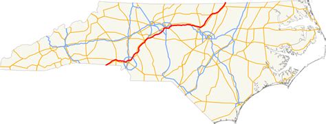 Interstate 85 In North Carolina Wegenwiki