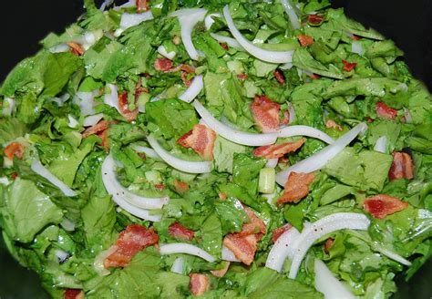 Grandmas Wilted Lettuce Salad Cooking Mamas