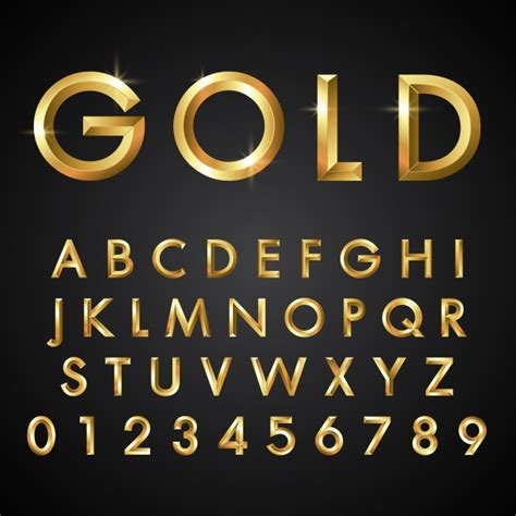 Golden Ing Creative Font Png Images Symbol Sign Type Png Transparent