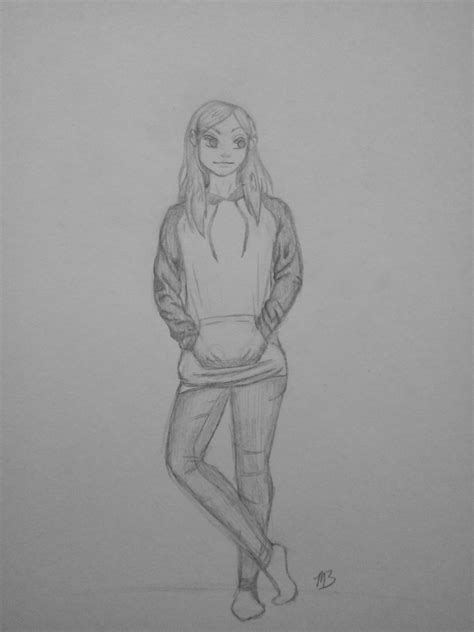 Drawing clothes art reference poses drawing tips drawing sketches art tutorials sketch book drawings art manga drawing. Girl in hoodie | Sketches, Drawings, Color wheel projects