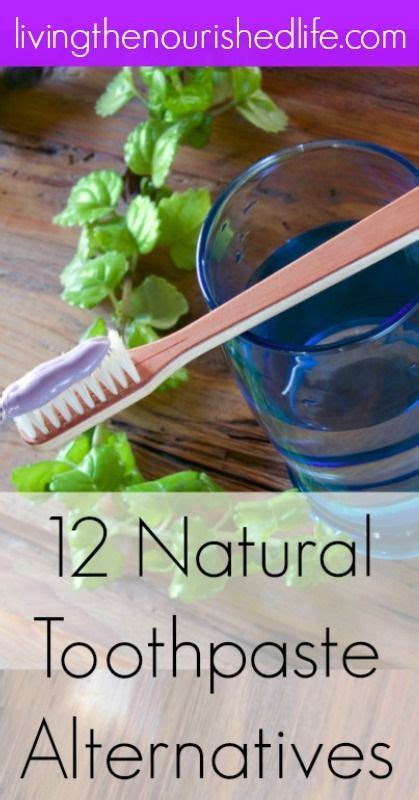 A natural alternative to traditional, and risky hair loss treatments, with similar results and available without a prescription. 12 Natural Toothpaste Alternatives that Will Surprise You ...