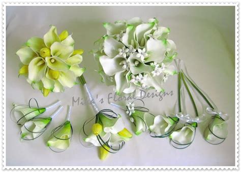 Beautiful bouquet and other wedding decorations. Artificial Wedding Flowers and Bouquets - Australia: Calla ...