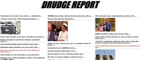 The Drudge Report Some Facts And Figures About Drudge Report 2021