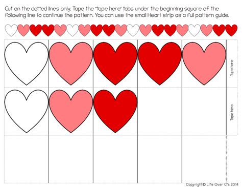 Cut Out Heart Worksheets Clipart Best