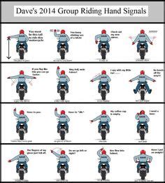 Youtuber dandanthefireman runs through sixteen motorcycle group ride hand signals. 1000+ images about All things motorcycle on Pinterest ...