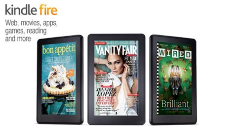 Amazon Kindle Fire Android Tablet E Reader Specification Features And