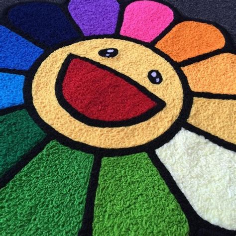 If your taste in interior decorating is a bit more black and white, this plush is for you. Hong Kong Rug - homelesspenthouse3 in 2020 | Murakami ...