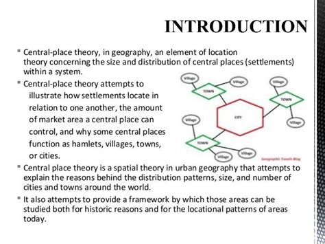 Central Place Theory