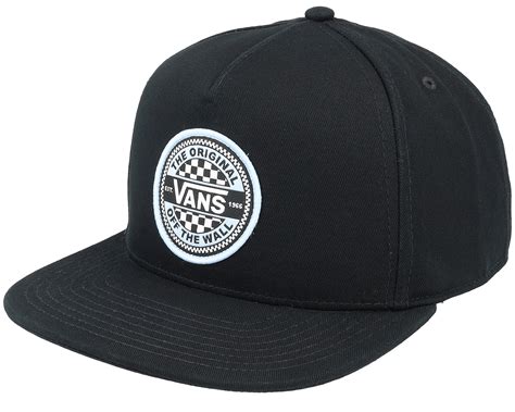 The Original Black Snapback Vans Cap