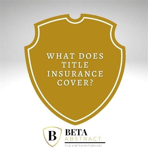 What Does Title Insurance Cover