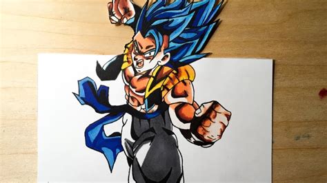 I started with a pencil sketch then moved to inking and finally colored with markers. Dargoart Drawing Of Gogeta. - Welcome to dragoart's free online drawing tutorials for kids and ...