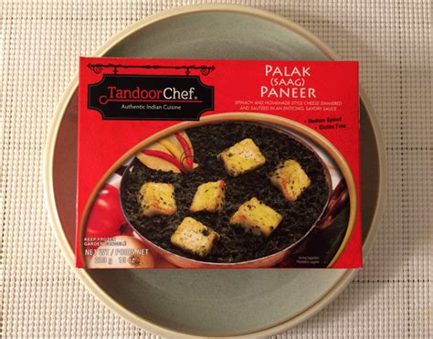 Frozen curry & indian ready meals. Tandoor Chef Palak (Saag) Paneer Review - Freezer Meal Frenzy