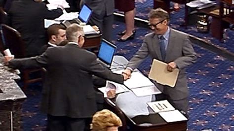 Rand Paul And Harry Reid Fist Bump In Sunglasses On Senate Floor Cnnpolitics