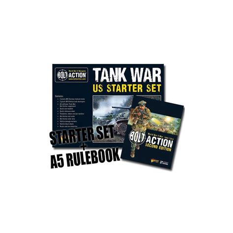 Bolt Action Tank War Us Starter Set Hobby Max