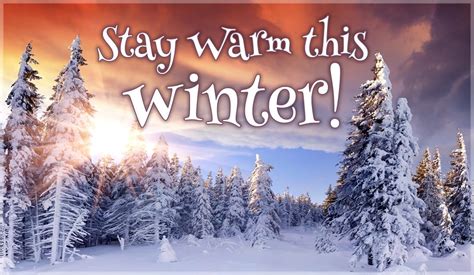 Stay Warm Ecard Free Winter Cards Online