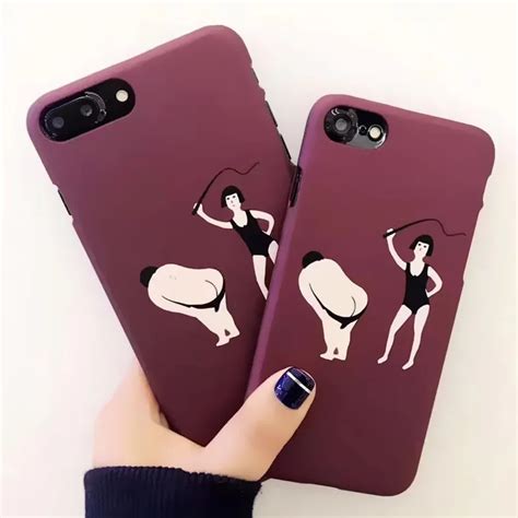 2017 New Funny Cartoon Sexy Men Couple Phone Cases For Iphone 6 Case