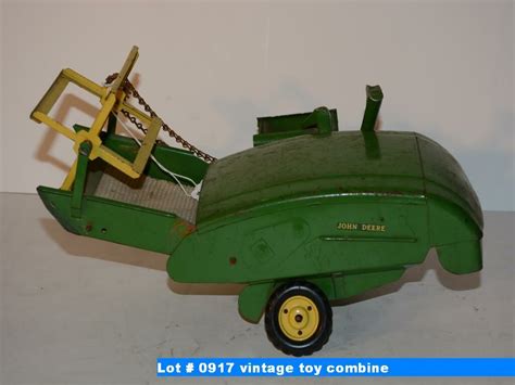Vintage John Deere Toy Combine Bodnarus Auctioneering