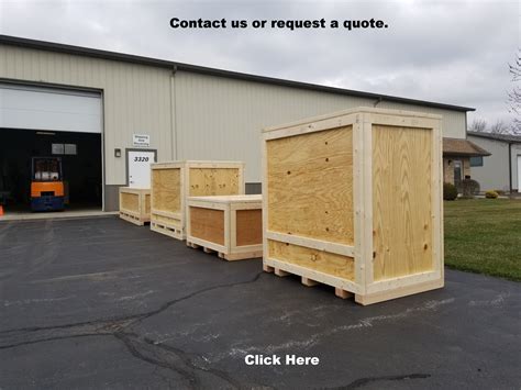 Wooden Shipping Crates Custom Crating At Specialty Crate Factory