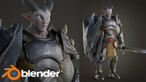 Blender 3d Character Modeling Texturing Rendering