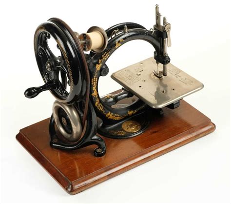Lot 75 Sewing Machine A Late 19th Century Sewing