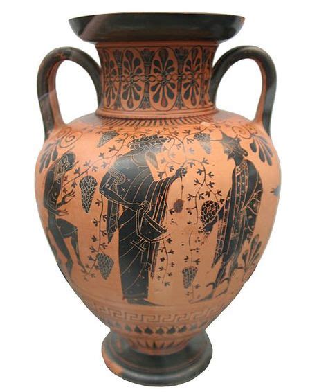 Filegreek Vase Dionysos Attica 520 Bc Con Imágenes Arte Griego