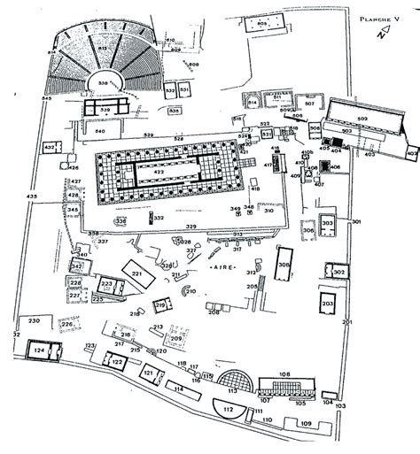 D Map Of The Apollo S Sanctuary At Delphi After V Bommelaer