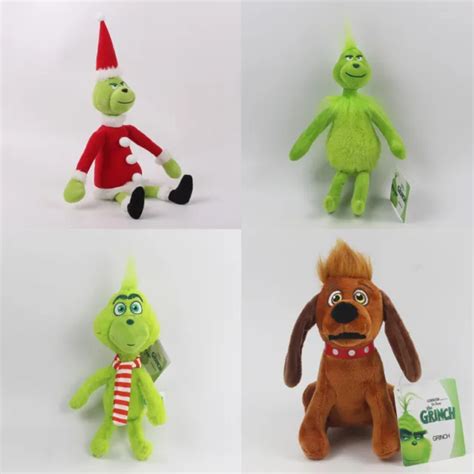 How The Grinch Stole Christmas Grinch Max Dog Plush Soft Stuffed Toys