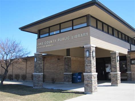 Munster Branch Of The Lake County Public Library Lake County Public
