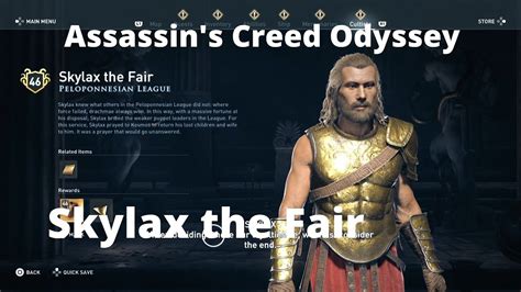 Assassin S Creed Odyssey Skylax The Fair Peloponnesian League
