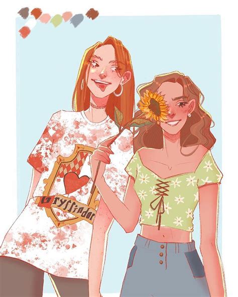 Guinevere в Instagram Ginny And Hermione
