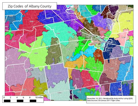 Zip Codes Of Albany County Download High Resolution Map A Flickr