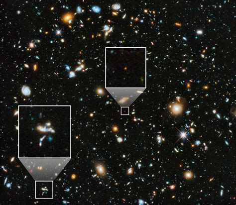 Viewspace Gathering Light Hubble Ultra Deep Field