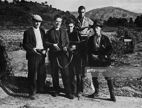 Members Of The French Resistance In Corsica During World War Ii