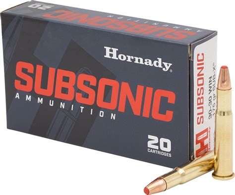 Hornady Subsonic 30 30 Win 175gr