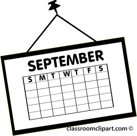 Free September Calendar Cliparts Download Free September Calendar