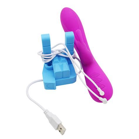 Wireless Usb Rechargeable 10 Speeds Electric Massage Dildo Vibrator Womensex Toy For Woman