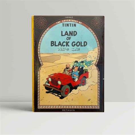 Georges Remi Hergé The Adventures Of Tintin Land Of Black Gold