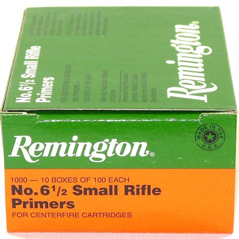 Remington Small Rifle Primers 6 12 Box Of 1000 10 Trays Of 100