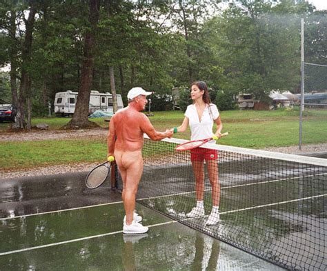 Naked Tennis In The Rain