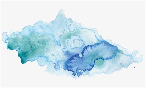 Aesthetic Watercolor Water Powder Creative Effect Pattern Png Clipart