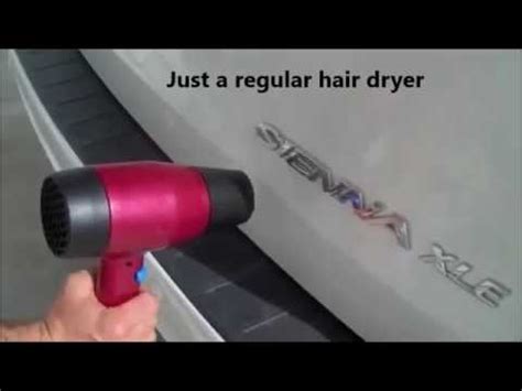 Car dent removal and repair without having to repaint diy with scotty kilmer. How To Remove a Small Dent in Your Car Cheap and Easy ...