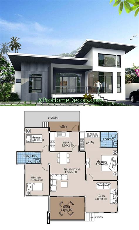 House Plans 9x12 With 3 Bedrooms Roof Tiles Sam House Plans 3f3 C65