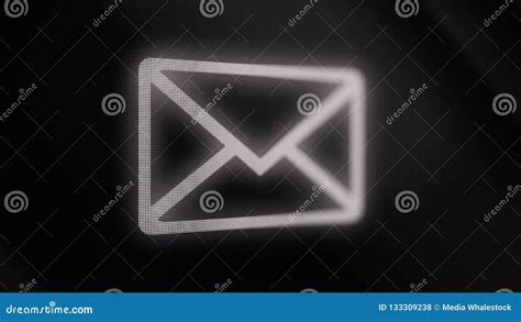 Animation Of Email Envelope With Auto Counting Number Message Inbox